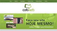 Desktop Screenshot of cotiweb.com.br
