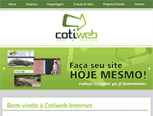 Tablet Screenshot of cotiweb.com.br